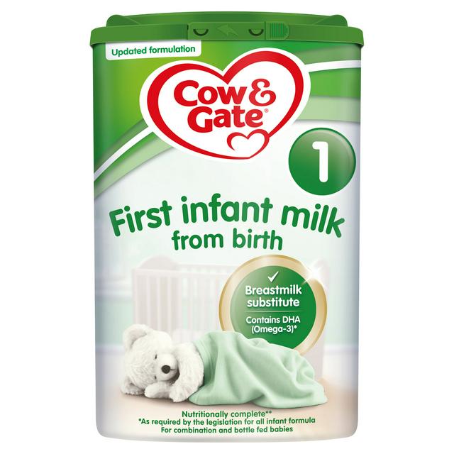 COW & Gate 1 premier lait pour nourrissons de la naissance à 6 m 800 g 